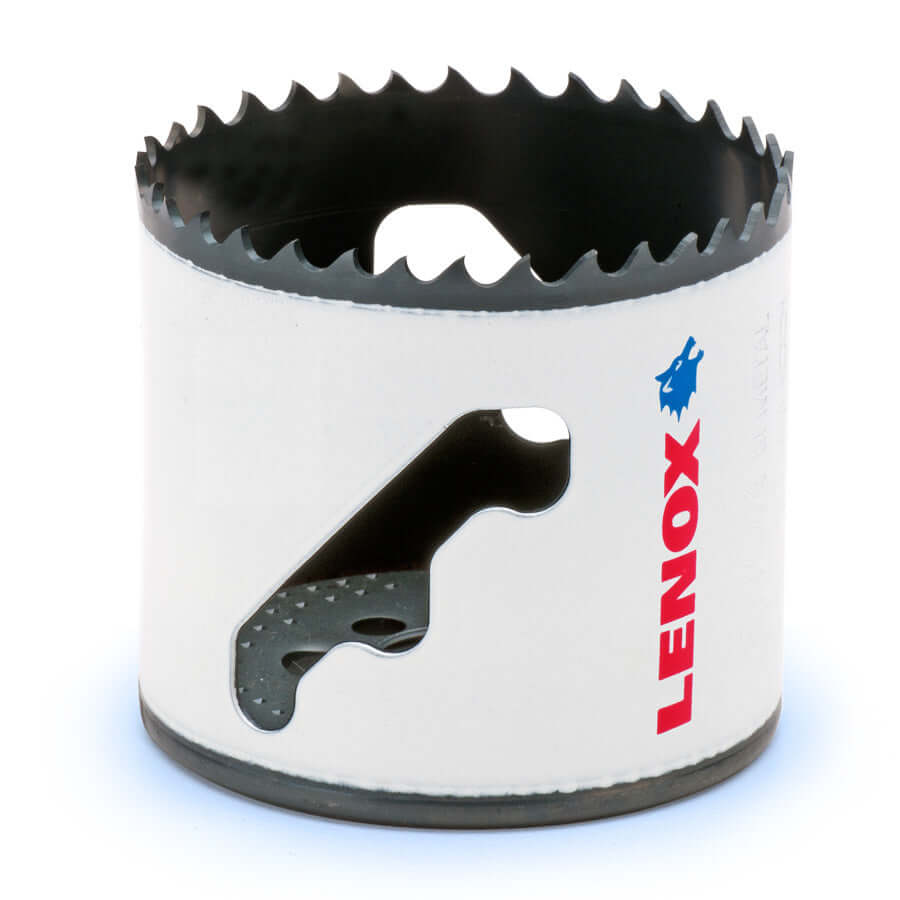 2-3/8-in Bi-Metal Non-Arbored Hole Saw | 2-3/8-in Bi-Metal Non-Arbored Hole Saw | Cut fiberglass gutter outlets effortlessly with our deeper cutting, longer-lasting hole saw featuring T2 technology.