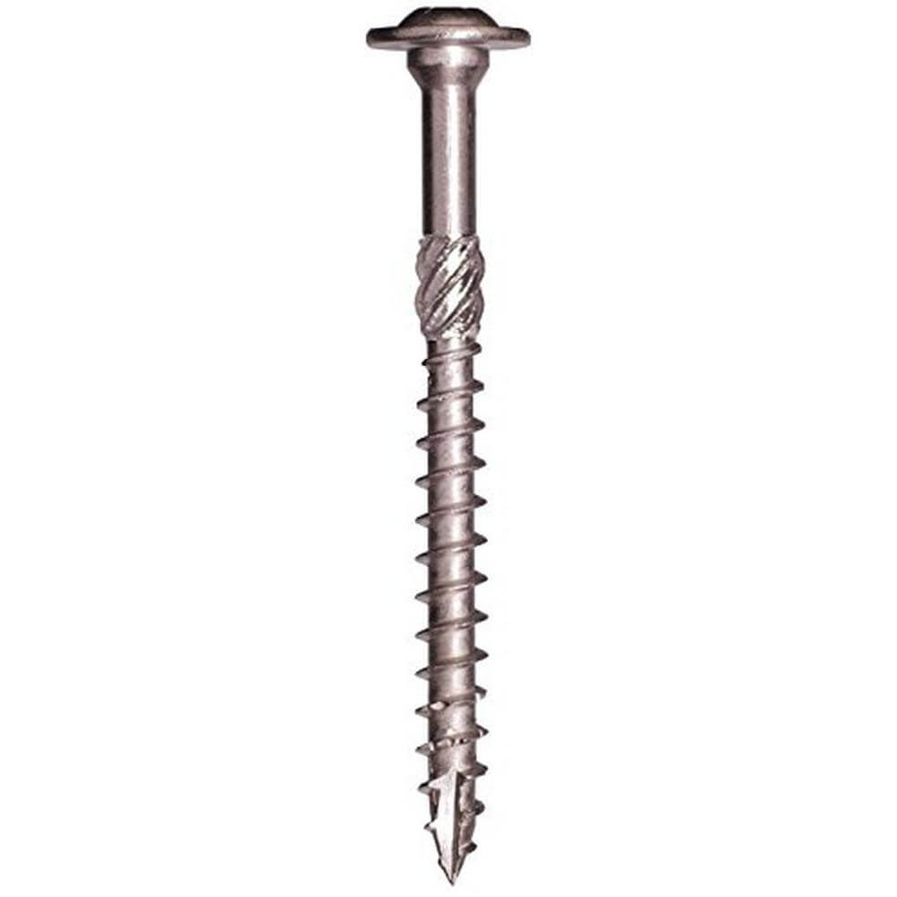 2-1/2" Fiberglass Gutter Structural Screw (Box of 50) | 2-1/2" Fiberglass Gutter Structural Screws - Pack of 50 | Buy 50 self-tapping fiberglass gutter screws made of 316 stainless steel for corrosion protection. Ideal for varying temperatures.