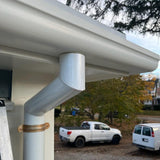 3" Plain Round Fiberglass Downspout Elbow (DSPR-EL75)